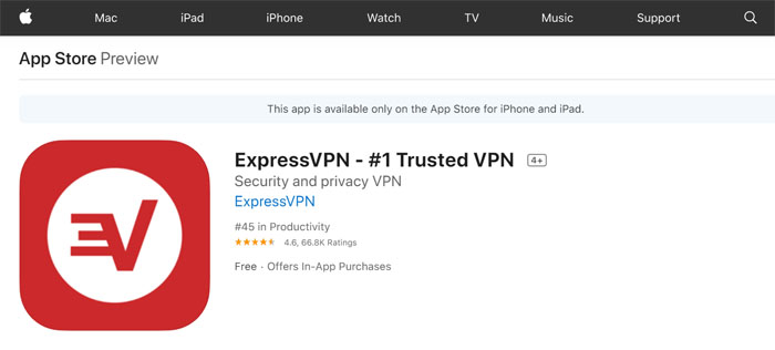 descargar ExpressVPN para Mac