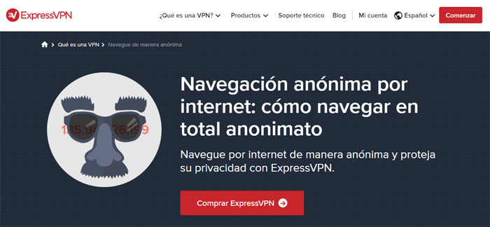 Usa ExpressVPN para navegar la Dark Web